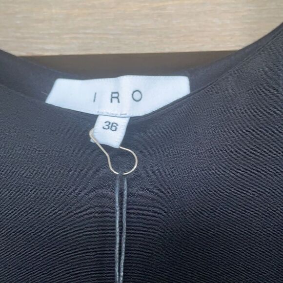IRO Mulla black NWT dress size EU 36 - Picture 11 of 16
